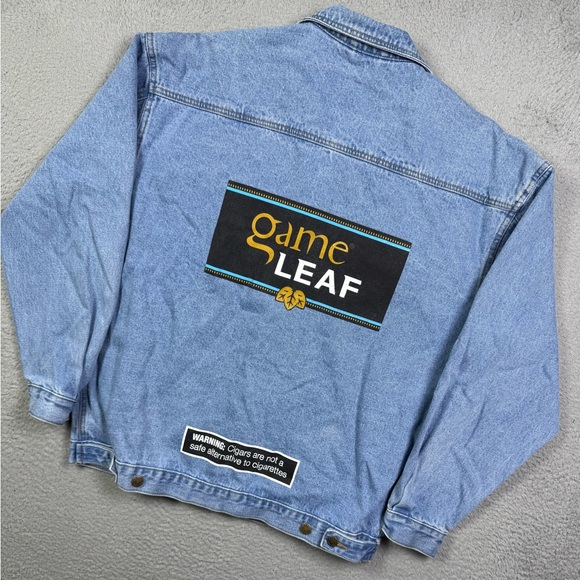 Garcia Vega Game Leaf‎ cigar Denim Jacket